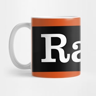 Rave Logo Slanted Mug